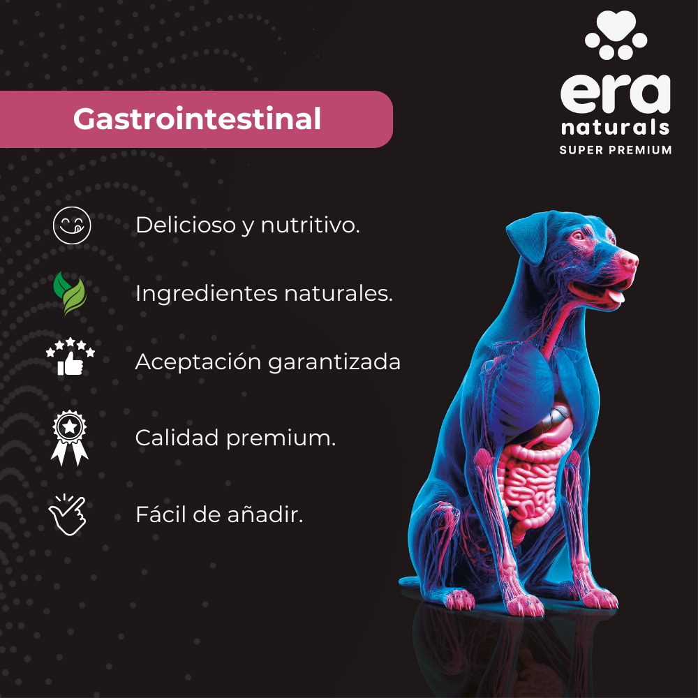 Suplemento para Perros Era Naturals Gastrointestinal - Gastrointestinal Support 300 Gr Suplemento para Perros Era Naturals Gastrointestinal - Gastrointestinal Support 300 Gr